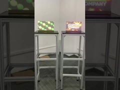 LED Ekran Çember Tablosu Reklam için Kullanım Çift Katman Basılı Çember Tablosu Montajı