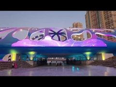 Açık hava reklam için LED ekran için şeffaf esnek devre kartı kullanımı