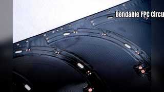 Bükülebilir FPC Devreleri Özel Yapılmış