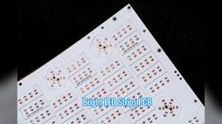 Parlak Şeritler için Esnek LED PCB OSP