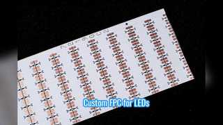 LED'ler için Özel FPC Devre Kartı