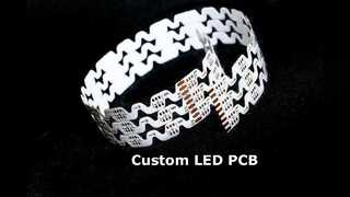 LED Şeritler için Özel Esnek PCB