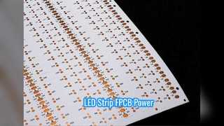Esnek LED Şerit PCB 12V Beyaz Film FPCB