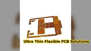 Özel Ultra İnce Esnek PCB Tasarımı ve İmalatı