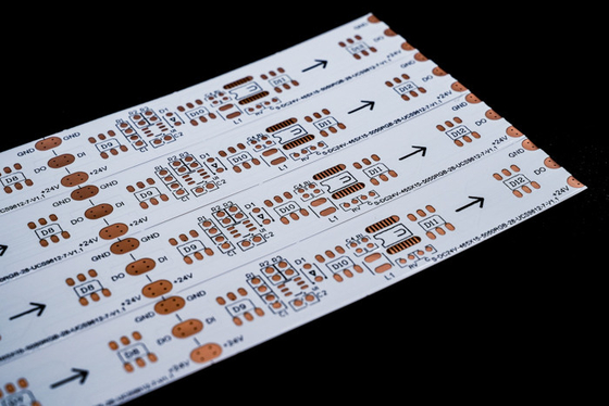 satın al LED şeridi için esnek PCB kartı renkli çift katmanlı kart çift taraflı film kaplama online manufacture