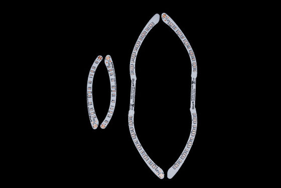 satın al Çifte Katmanlı Esnek PCB, Yangın Koruma Seviyesi V0 ve AI Gözlükleri ve LED Şeritleri için Özel Hizmetler online manufacture