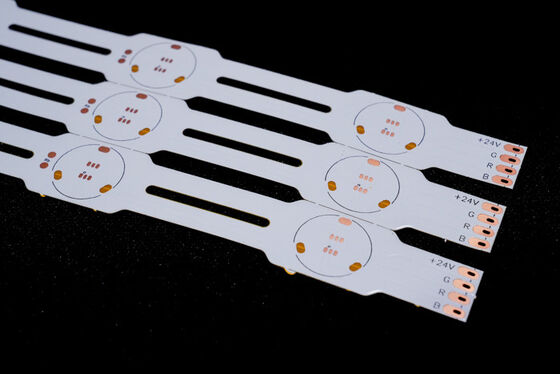 satın al Özel LED Işık Çubuğu FPCB DoubleFlexible Circuit Boar yangın koruma seviyesi V0 ve özelleştirilebilir tasarım online manufacture