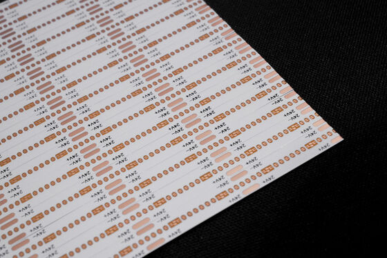 satın al Anahtarlı LED Üretimi: Esnek PCB Tasarımı, Üretimi ve COB LED şeridi Işık -488/m-8*503-12v Çift Katmanlı FPC iki taraflı beyaz film, siyah metin, elektronik basılı devreler için OSP antioksidanı online manufacture