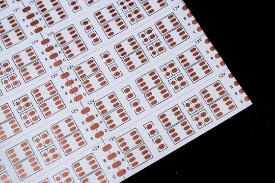 satın al Fabrika FPCB için Led şerit devreler tablosu Çift Katmanlı LED Şerit FPC Tablosu& 240mmx500mm FPCB& 5050 Bakır folyo RGB Çift sıra çizgi online manufacture