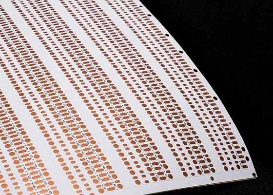 LED 2835 için özel esnek PCB tablosu 60 ışık atışı ile çift taraflı FPCB