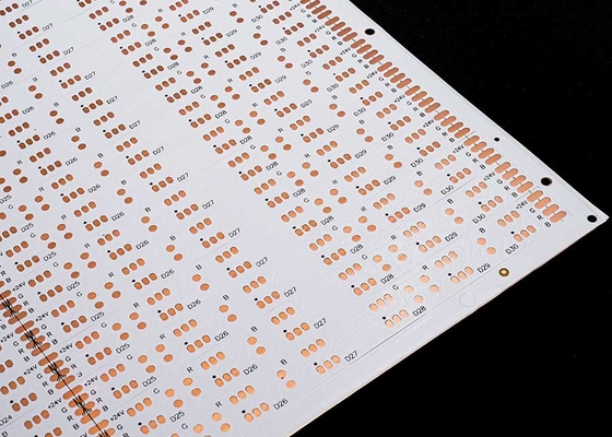 5050 RGB LED Çizgi Esnek Devre Tablosu Beyaz Filmle Siyah Karakter OSP