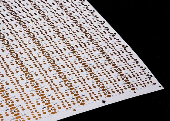 2835 LED Şerit Esnek Devre Kartı Çift Katmanlı FPCB Yangın Koruması Seviyesi V0 ile