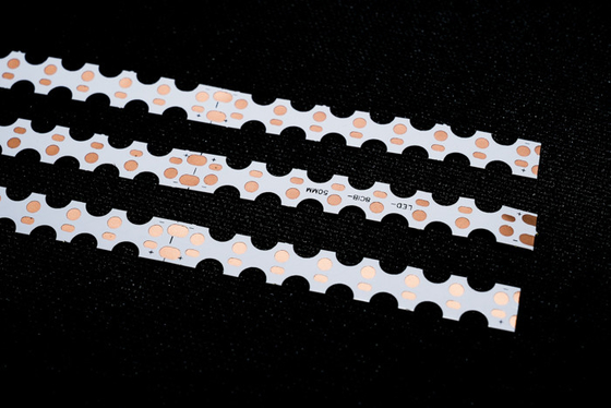 LED S Tipi Lambaları için Özelliklendirilebilir Çift Taraflı Esnek PCB Tahtaları FPC Beyaz Tahta