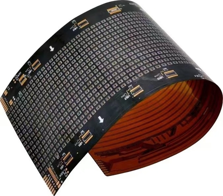 Çifte Katmanlı LED Ekran Çember Panosu LED Esnek Ekran FPC