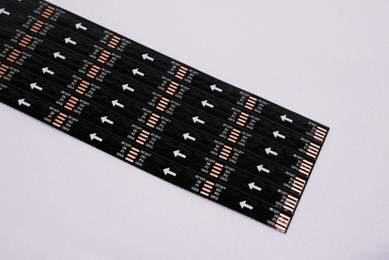 Çift taraflı Flex PCB Montajı Çift Katmanlı Devre Tablosu Yontulmuş Folya İşleme