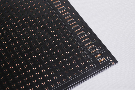 Çift taraflı siyah film esnek PCB imalatı LED esnek ekran FPC