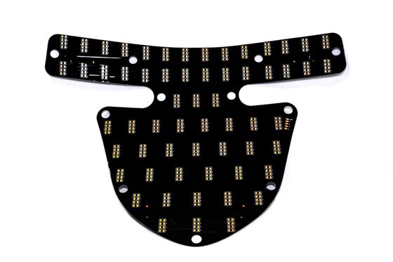 Tıbbi ve güzellik cihazları için V0 yangın koruma seviyesi ile özelleştirilebilir çift katmanlı esnek basılı devreler