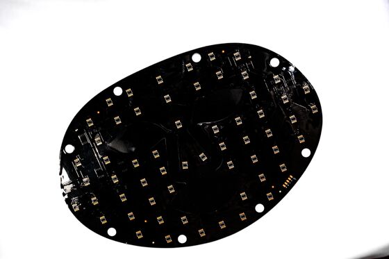 Çift Katmanlı Taş FPC PCB Devre Taşı, LED Güzellik Maskesi için Yangın Koruma Seviyesi V0 ile Özel Hizmetler