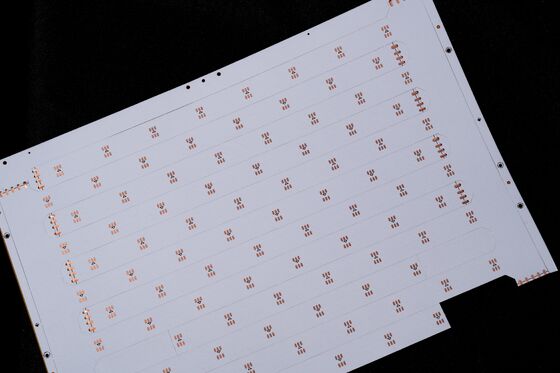 LED bel kemeri PCB için yangın koruma seviyesi V0 ile özelleştirilebilir çift katmanlı FPC esnek devre kartı