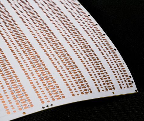 LED şerit 5MM SMD2835 LED Şerit Kartı | 120LED / M Elektroliz Kaplamalı Esnek PCB